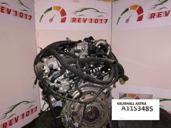 VAUXHALL Astra Engine A11S3485 Code